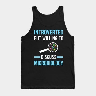 Introverted Microbiology Microbiologist Tank Top